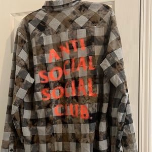 Anti Social Social Flannel!
